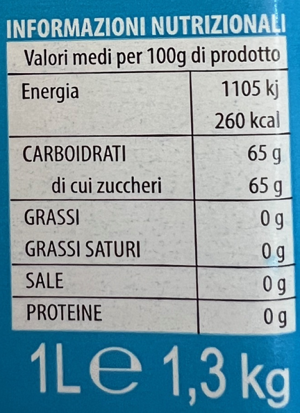 la reggia la reggia sciroppo orzata 1,3 kg 1 lt