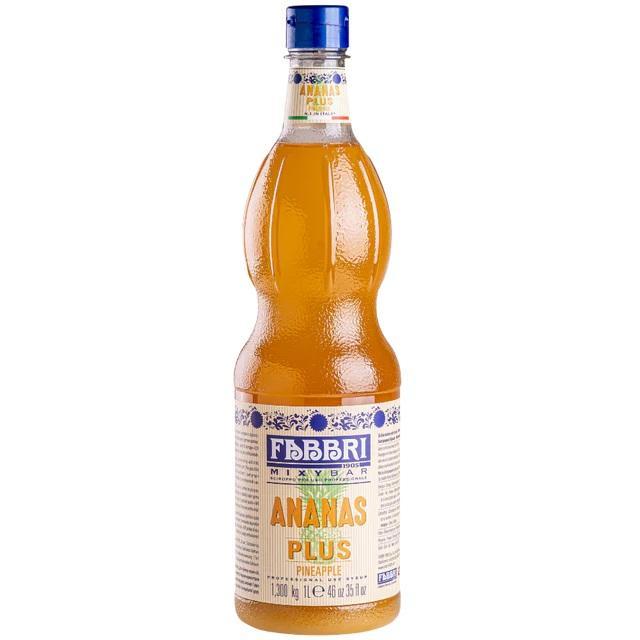 fabbri 1905 fabbri mixy bar sciroppo ananas plus 1,3 kg 1 lt