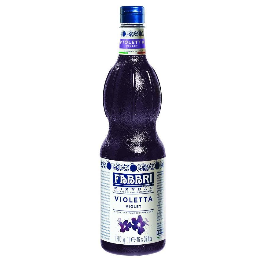 fabbri 1905 fabbri mixy bar sciroppo alla violetta 1 lt 1,3kg