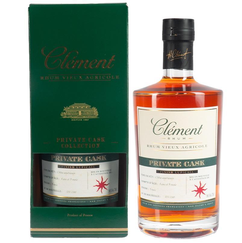 clement clement rhum vieux agricole lupicaia finish 70 cl