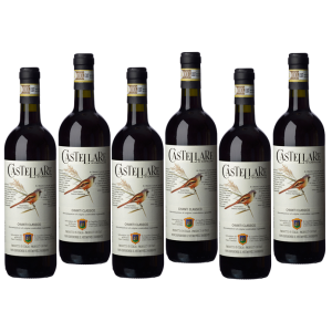 Vino rosso chianti classico 2022 docg 75 cl 6 bottiglie