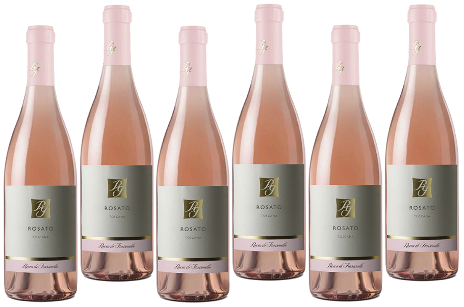 rocca di frassinello rocca di frassinello vino rosato 2023 toscana 75 cl 6 bottiglie