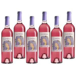 Lumera 2023 sicilia doc vino rosato 75 cl 6 bottiglie