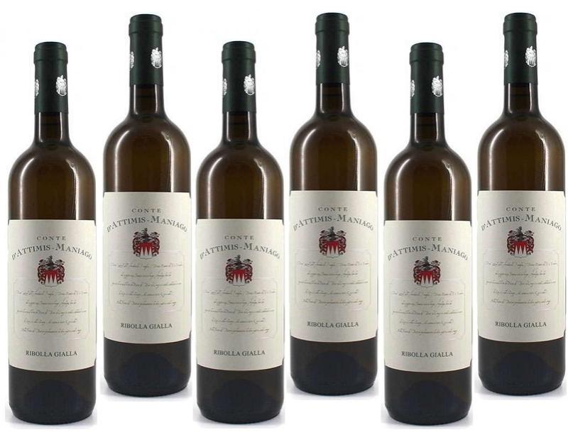 conte d'attimis maniago conte d'attimis maniago ribolla gialla 2023 doc 75 cl 6 bottiglie