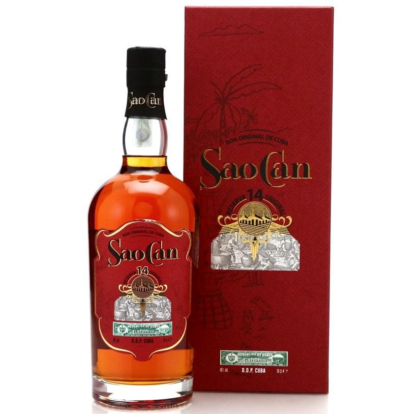 sao can sao can ron reserva 14 anni ron original 70 cl in astuccio