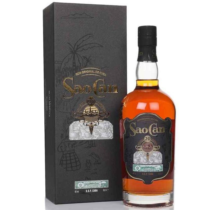 SAO CAN Ron Reserva 20 Anni 70cl - Rum Originale in Astuccio