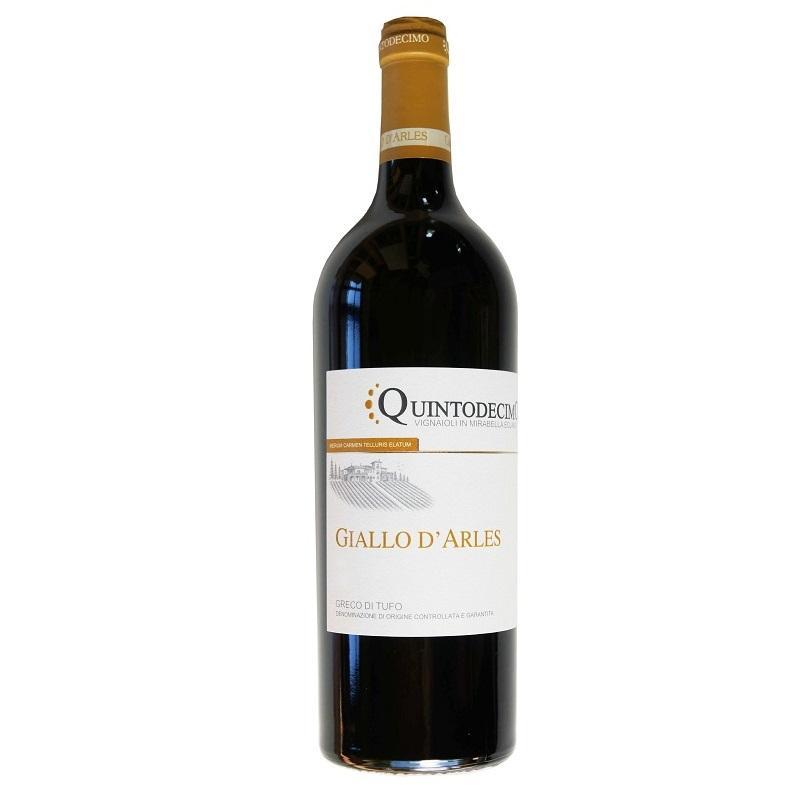 quintodecimo quintodecimo giallo d'arles greco di tufo 2022 docg 75 cl