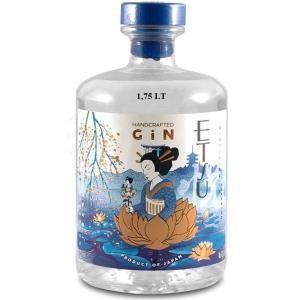 Handcrafted gin giapponese distillato in hokkaido 1,75 lt magnum