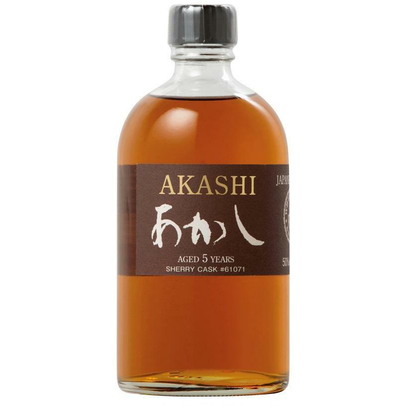 akashi akashi japanese single malt whisky aged 5 years 50 cl