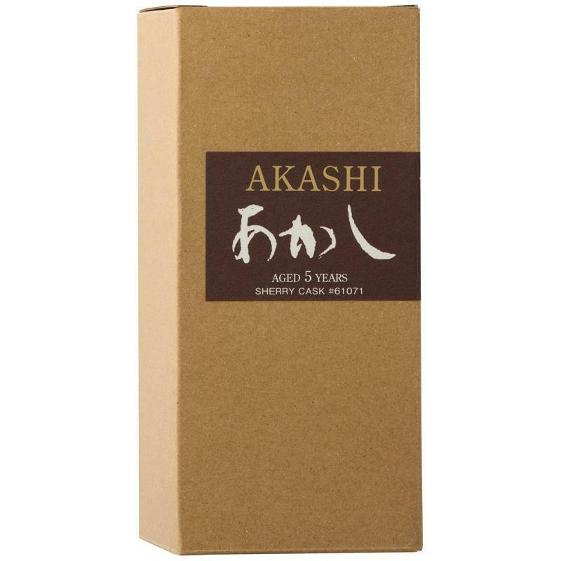 akashi akashi japanese single malt whisky aged 5 years 50 cl