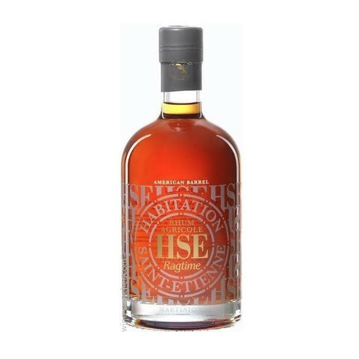 hse hse rhum agricole ragtime american barrel martinica 70 cl