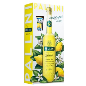 Liquore limoncello  50 cl confezione regalo con 1 bicchieri originali