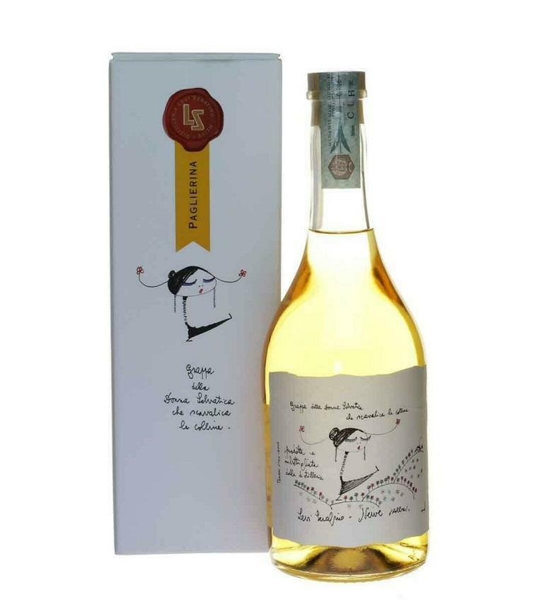 romano levi romano levi grappa riserva paglierina della donna selvatica che scavalica le colline 70 cl