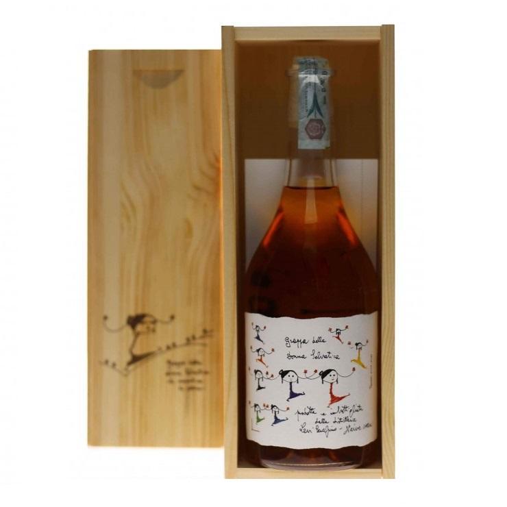 romano levi romano levi grappa ambrata della donna selvatica che scavalica le colline 70 cl