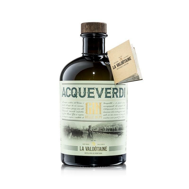 la valdotaine la valdotaine acqueverdi gin delle alpi 1 lt