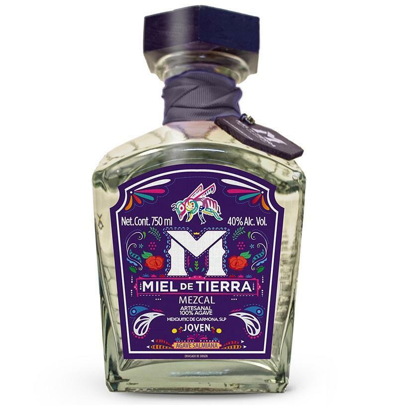 miel de tierra miel de tierra mezcal agave salamiana 70 cl