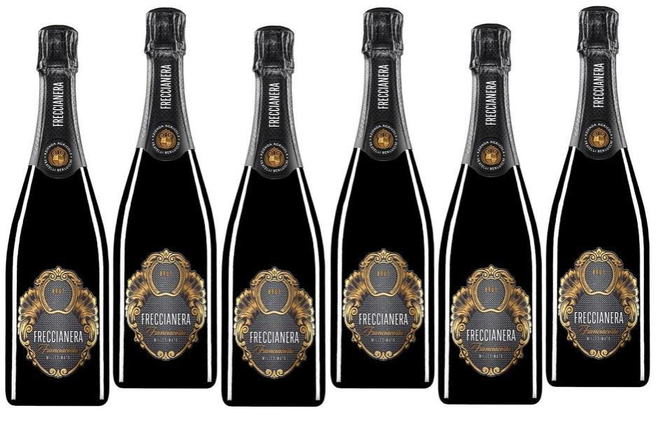 fratelli berlucchi fratelli berlucchi freccianera brut millesimo 2019 75 cl 6 bottiglie