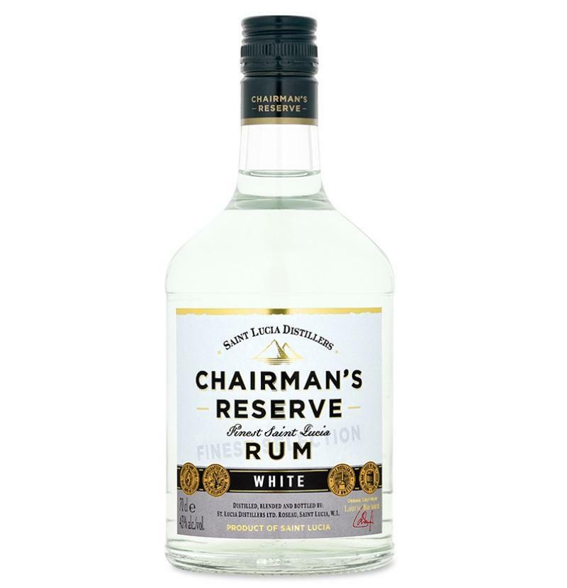 st. lucia distillers st. lucia distillers chairman's reserve rhum white 70 cl - foto 1