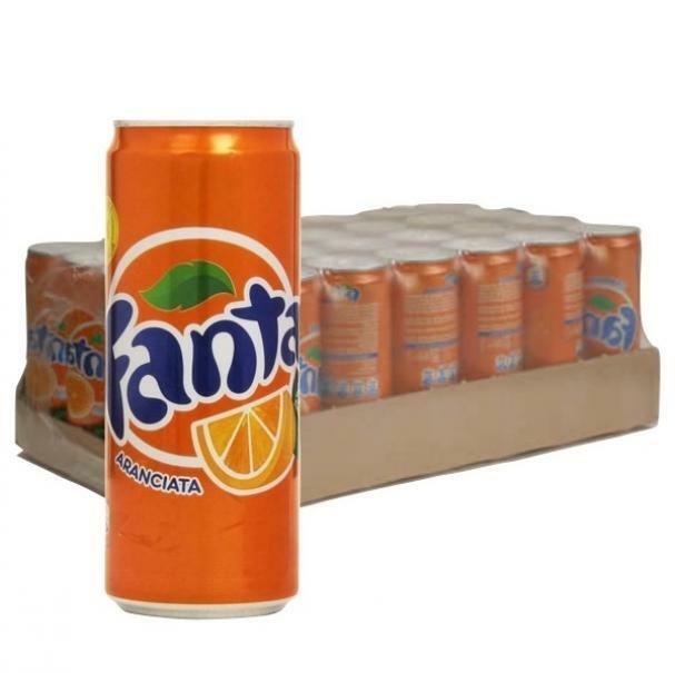 fanta fanta aranciata classica in lattina da 33 cl 24pz