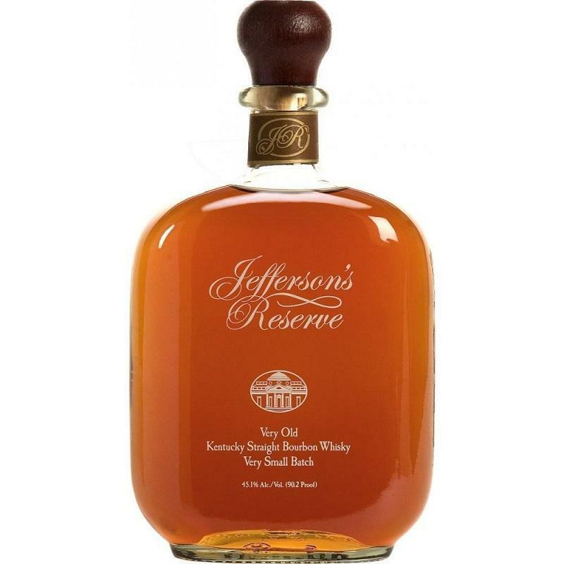 jefferson's jefferson's reserve bourbon  whisky very small batch 70 cl