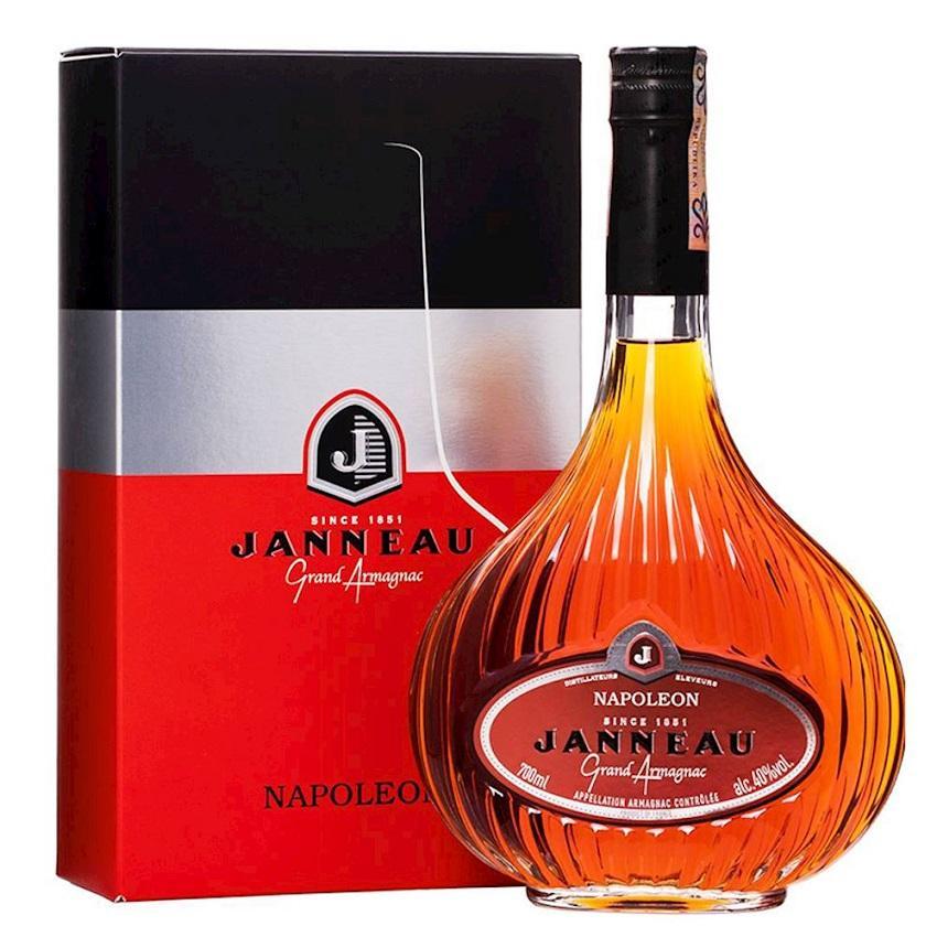 janneau janneau napoleon grand armagnac 70 cl in astuccio - foto 1