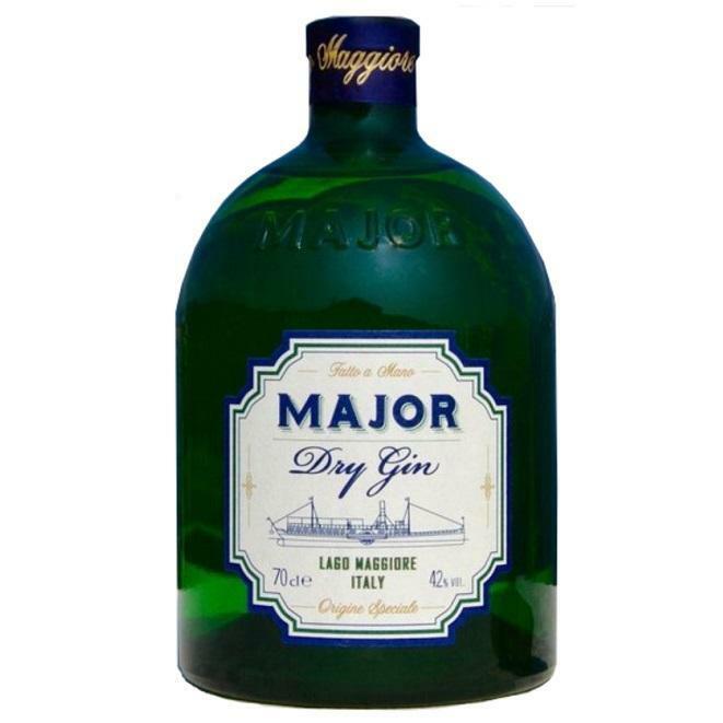 major major dry gin lago maggiore italy 70 cl - foto 1