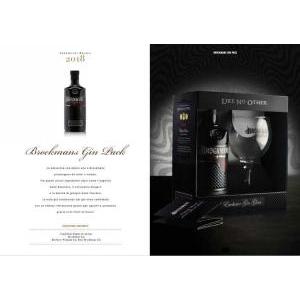 Premium gin intensely smooth 70 cl gif pack con 1 bicchiere