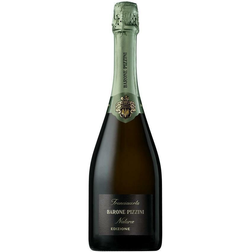 barone pizzini barone pizzini brut nature franciacorta edizione 2014 vino biologico 75 cl