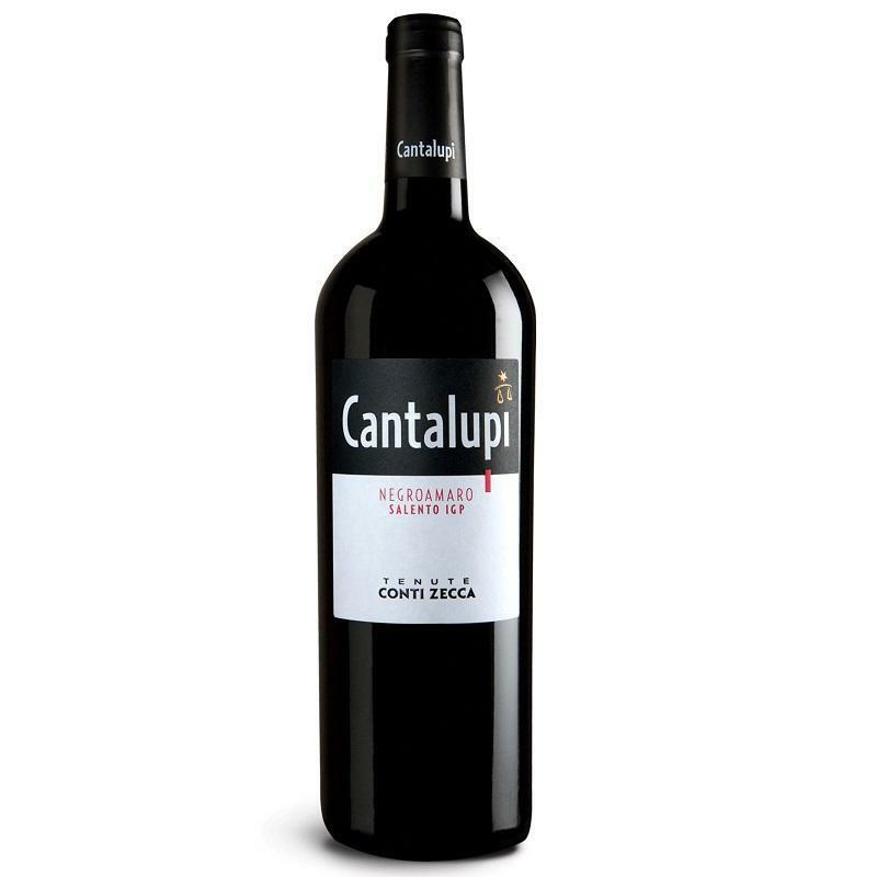 conti zecca conti zecca cantalupi negroamaro 2020 salento igp 75 cl