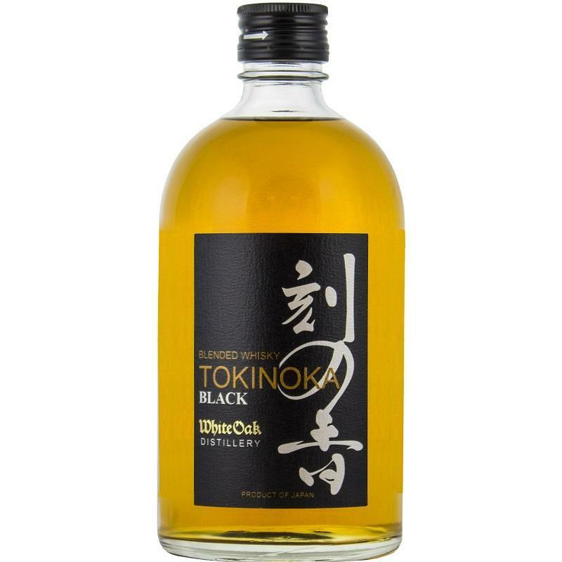 tokinoka tokinoka black blended whisky white distillery 50 cl in astuccio - foto 1