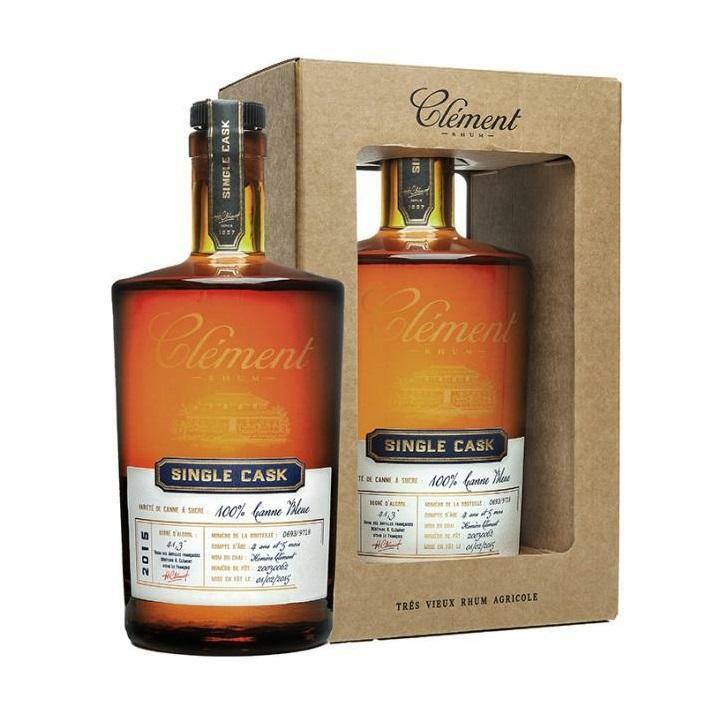 clement rum clement canne blue single cask tres vieux martinica 50 cl