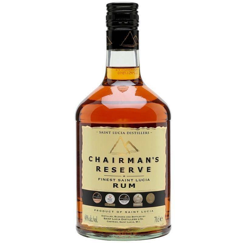 st. lucia distillers st. lucia distillers rum chairman's reserve 70 cl - foto 1