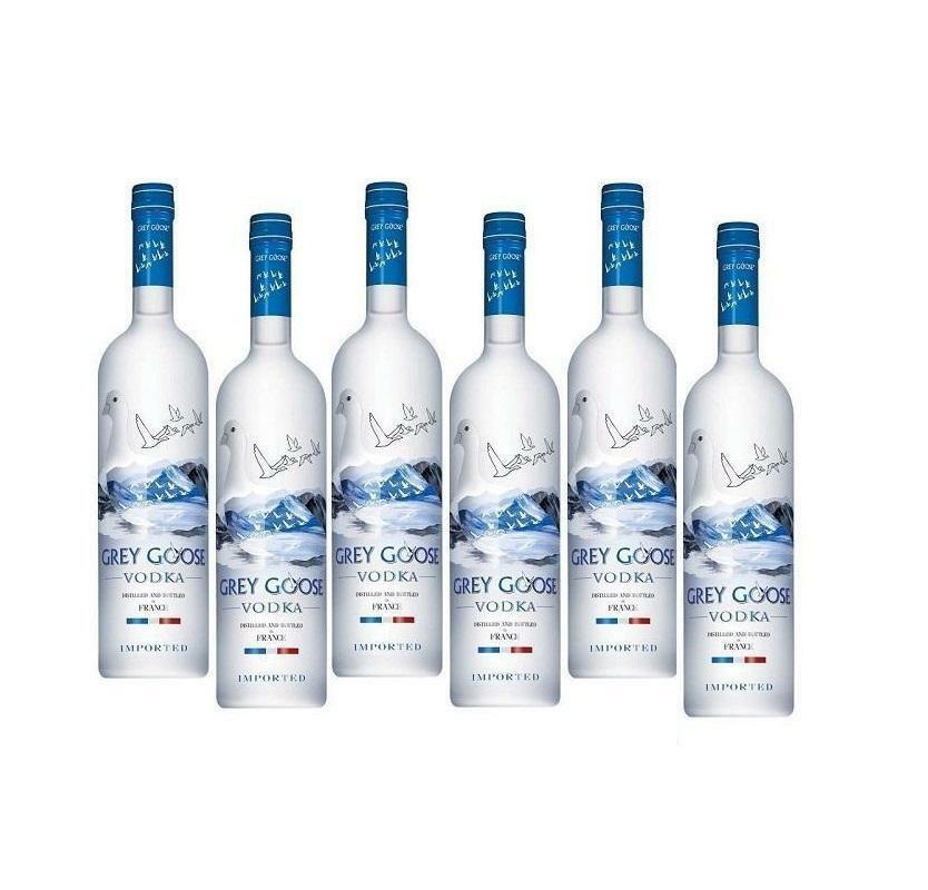 grey goose grey goose vodka 1 litro 6 bottiglie