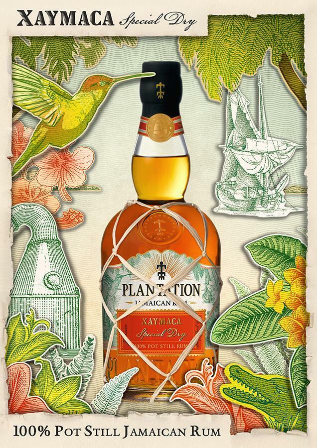 plantation plantation jamaican rum xaymaca special dry 100% pot still rum 70cl - foto 2