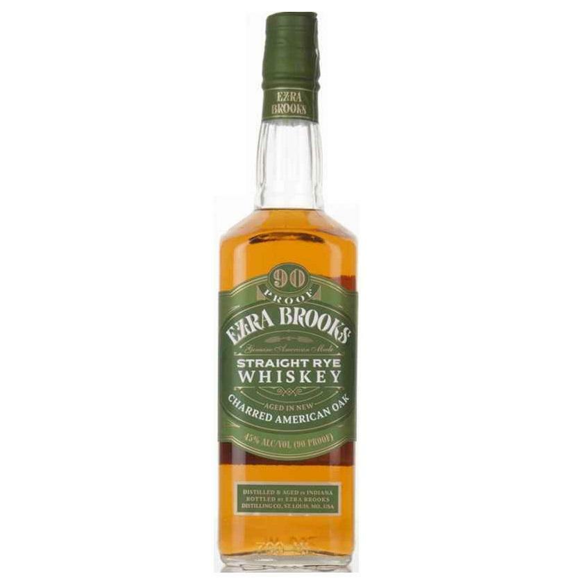 ezra brooks ezra brooks straight rye whiskey 90 proof charred american oak 70 cl - foto 1