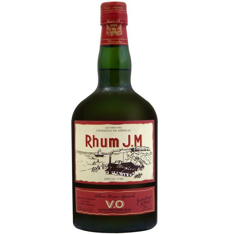 j.m j.m rhum vieux agricole v.o. 70 cl