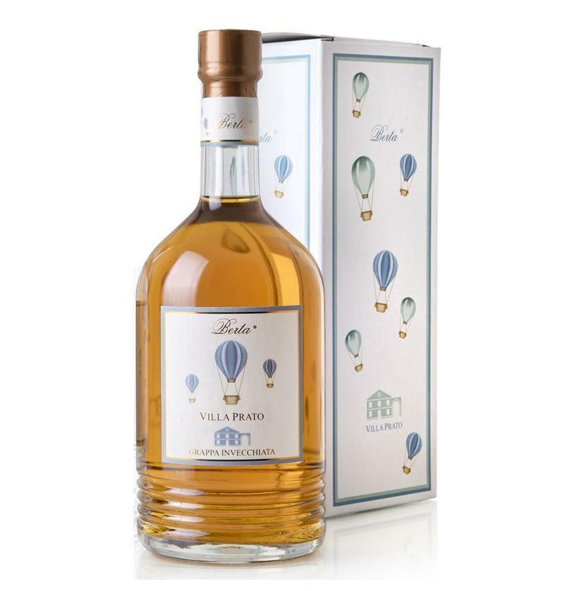 berta berta villa prato grappa invecchiata 1 lt in astuccio regalo